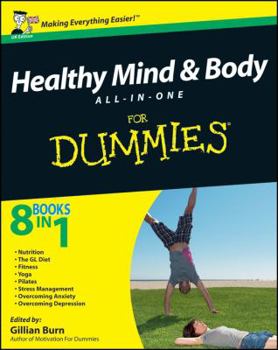 Paperback Healthy Mind and Body All-In-One for Dummies Book