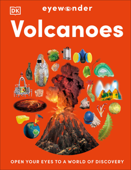 Hardcover Eyewonder Volcanoes Book