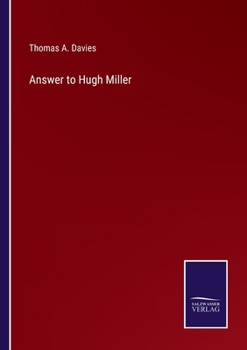 Paperback Answer to Hugh Miller Book