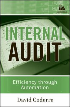 Hardcover Internal Audit: Efficiency Through Automation Book