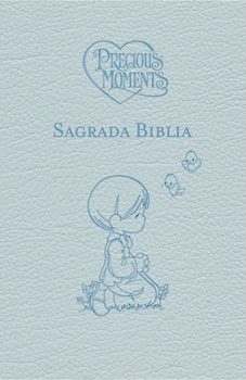 Imitation Leather Biblia Católica, Precious Moments(tm), Leathersoft, Azul Celeste, Comfort Print [Spanish] Book