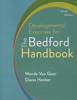 Paperback Developmental Exercises for the Bedford Handbook Book