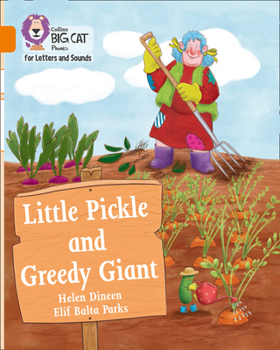 Paperback Little Pickle and Greedy Giant: Band 06/Orange Book