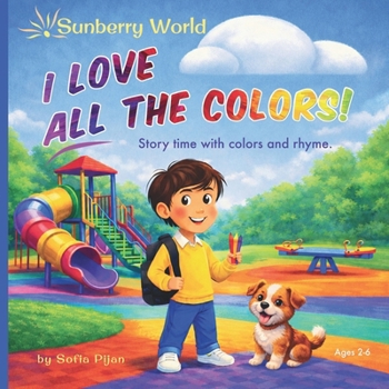 Paperback I Love All The Colors [Large Print] Book