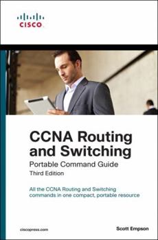 Paperback CCNA Routing and Switching Portable Command Guide Book