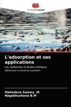 Paperback L'adsorption et ses applications [French] Book