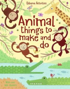 Paperback Animal Things to Make and Do Book