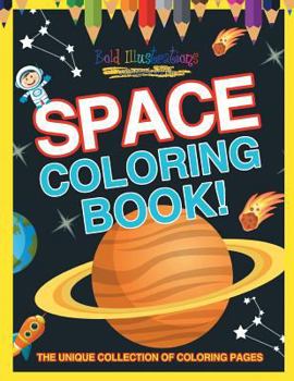 Paperback Space Coloring Book! Book