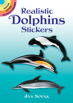 Paperback Realistic Dolphins Stickers Book