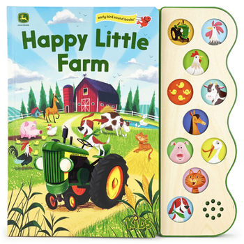 Board book John Deere Kids Happy Little Farm Book