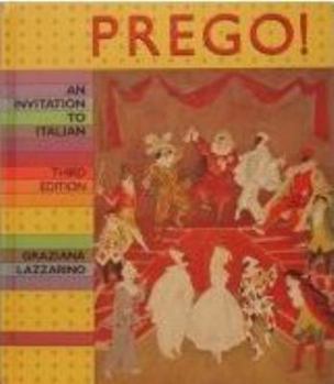 Hardcover Prego!: An Invitation to Italian Book