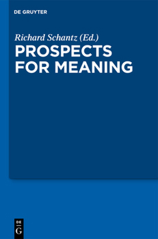 Hardcover Prospects for Meaning Book
