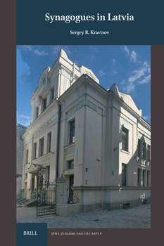 Hardcover Synagogues in Latvia Book