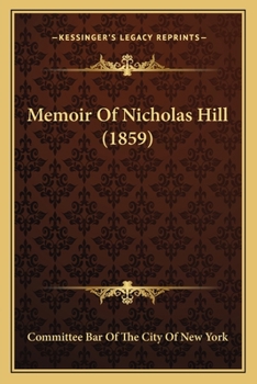 Memoir Of Nicholas Hill