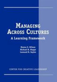 Paperback Managing Across Cultures: A Learning Framework Book