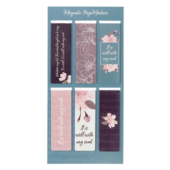 Office Product Magnetic Bookmarks It Is Well with My Soul Book