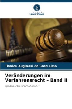 Paperback Veränderungen im Verfahrensrecht - Band II [German] Book