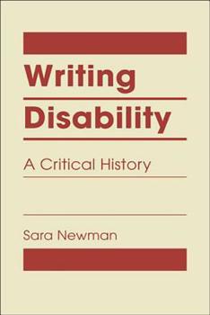 Hardcover Writing Disability: A Critical History Book