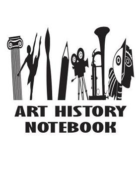 Paperback Art History Notebook Book