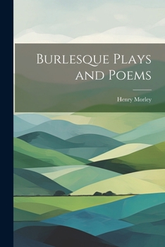 Paperback Burlesque Plays and Poems Book