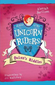 Paperback Unicorn Riders 1: Quinn's Riddles Book