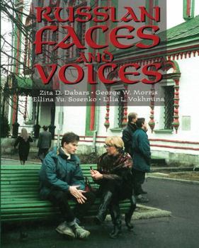 Paperback Russian Faces and Voices Book