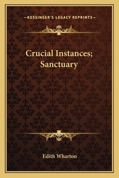 Paperback Crucial Instances; Sanctuary Book