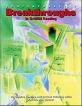 Paperback Breakthroughs in Critical Reading Skills Book