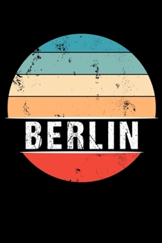 Paperback Berlin: 100 Pages 6 'x 9' - Dot Grid Paper Journal Manuscript - Planner - Scratchbook - Diary Book