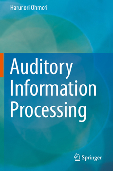 Paperback Auditory Information Processing Book
