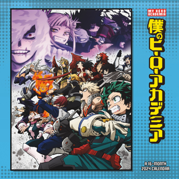 Calendar 24wall My Hero Academia Book