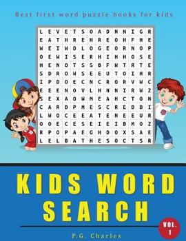 Paperback Kids Word Search: Best First Word Puzzle Books For Kids [Large Print] Book