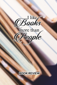 Paperback Book Review: I Like Books More Than People Book
