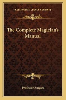 Paperback The Complete Magician's Manual Book