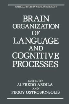 Paperback Brain Organization of Language and Cognitive Processes Book