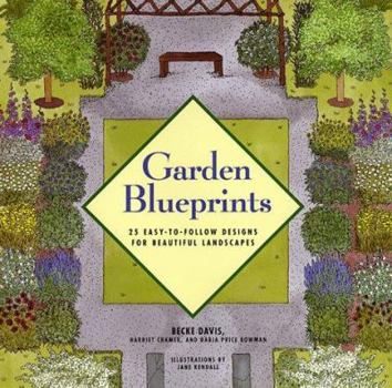 Hardcover Garden Blueprints Book