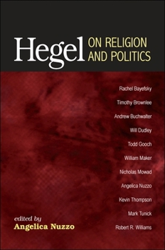 Paperback Hegel on Religion and Politics Book