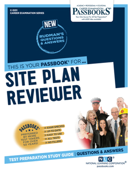 Paperback Site Plan Reviewer (C-3251): Passbooks Study Guide Volume 3251 Book