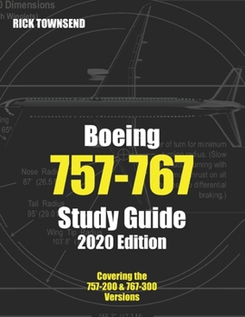 Paperback Boeing 757-767 Study Guide, 2020 Edition Book