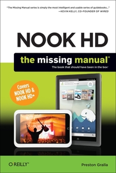 Paperback Nook Hd: The Missing Manual Book