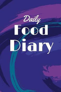 Paperback Daily Food Diary Book