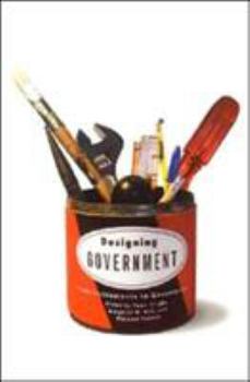 Paperback Designing Government: From Instruments to Governance Book