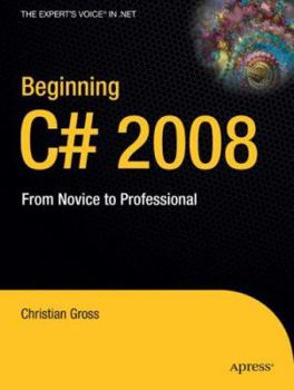 Paperback Beginning C# 2008: From Novice to Professional Book