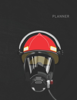 Planner: FirefighterAnime & Chill 2 Year Monthly Planner with Note Pages (24 Months) | Jan 2020 - Dec 2021 | Month Planning | Appointment Calendar Schedule | Plan Each Day, Set Goals & Get Stuff Done