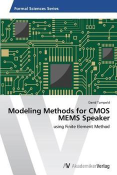Paperback Modeling Methods for CMOS MEMS Speaker Book