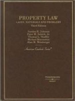 Hardcover Property Law: Cases, Materials and Problems Book