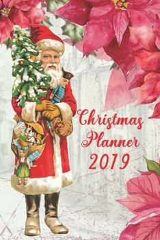 Christmas Planner Organizer Santa Organiser Christmas Shopping Tracker & Christmas Budget Planner: Organiser Budgets Shopping Lists, Christmas Wish List Gift Card Address Book and Tracker Santa Claus 