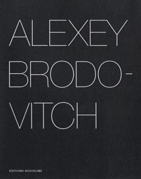 Hardcover Alexey Brodovitch Book