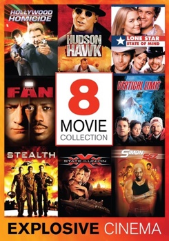 DVD Explosive Cinema: 8 Exhilarating Movies Book