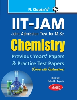 Paperback IIT-JAM M.Sc.: Chemistry Previous Years' Papers & Practice Test Papers (Solved) Book